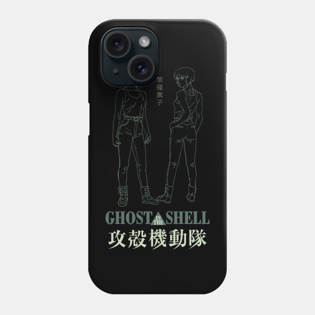 Motoko Kusanagi - 003 Phone Case by RAdesigns