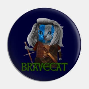 Bravecat Pin