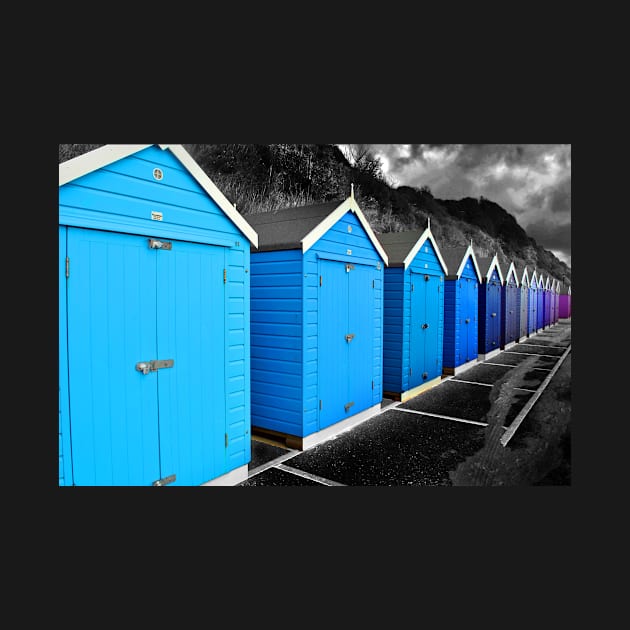 Bournemouth Beach Huts Dorset England by AndyEvansPhotos