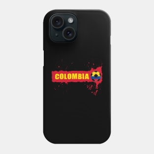 Colombia Soccer Colombia Futbol Football Colombian soccer Flag Jersey Phone Case