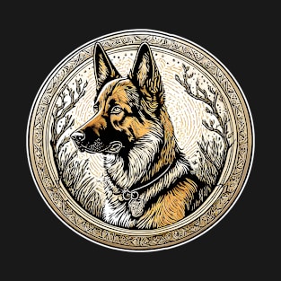 german shepherd dog T-Shirt