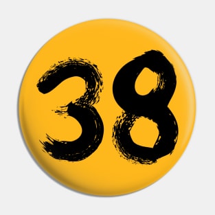 Number 38 Pin