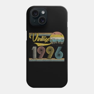 Classic 24th birthday gift for men women Vintage 1996 Phone Case