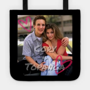 Cory and Topanga- Boy Meets World Tote