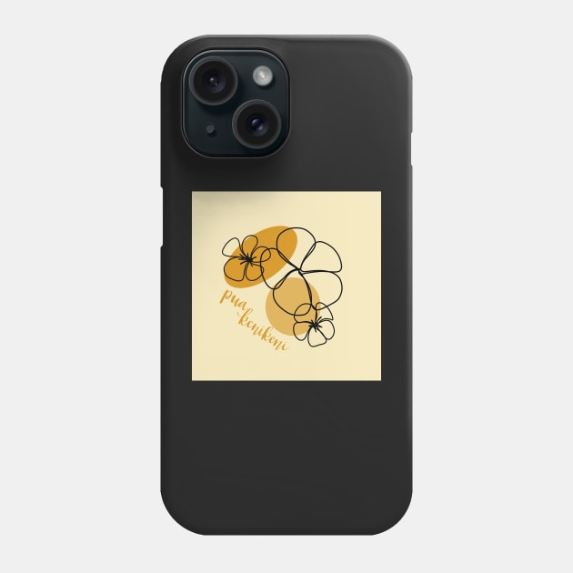 Pua Kenikeni Phone Case by lyndsiemark