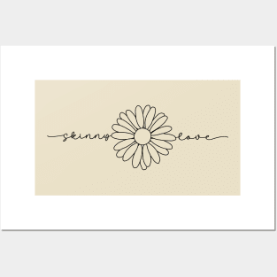 Dainty Daisy Minimalist Line Drawing - Dainty Daisy Minimalist Line Drawing  - Pin