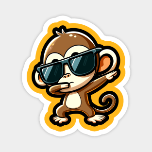 Chillin Monkey Magnet