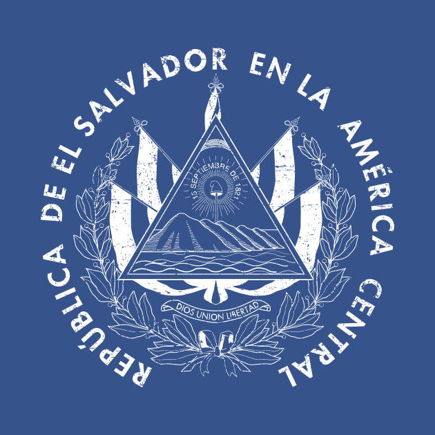 Republica de El Salvador - Escudo de El Salvador by verde