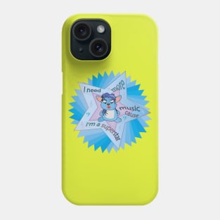 I Need More Music Superstar Phone Case