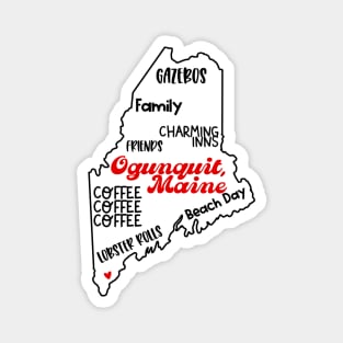 Ogunquit, Maine 4 Magnet