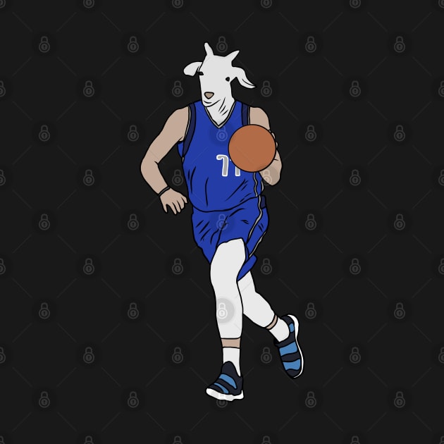 Luka Doncic, The GOAT by rattraptees