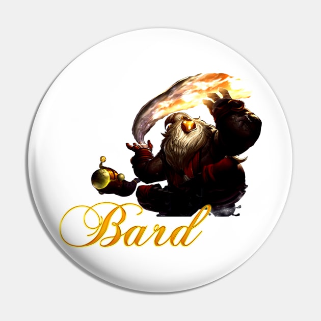 Bard Pin by MandalaHaze