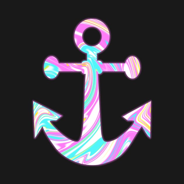 PSYCHEDELIC ANCHOR by SquareClub