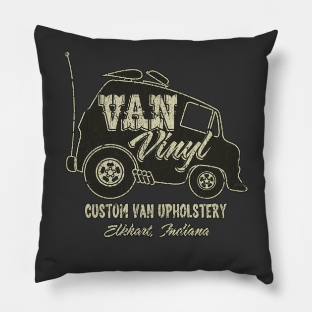 Van Vinyl of Indiana Pillow by JCD666