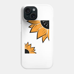 Little Aesthetic Sunflower Phone Case