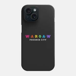 Warsaw, Poland Phone Case