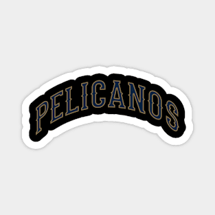 New Orleans Pelicans Pelicanos español Magnet