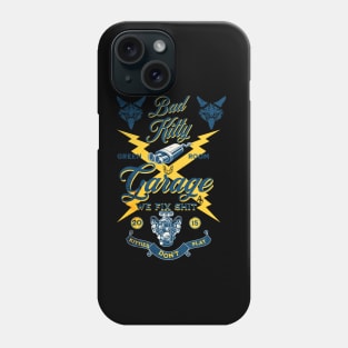 Bad Kitty Garage 2 sided Tshirt Phone Case