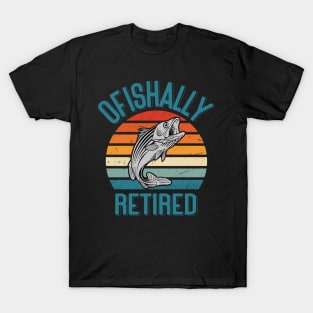 Fishing Retirement T-Shirts for Sale