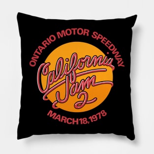 California Jam 1978 Pillow