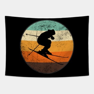 Classic Skier - Skiing Lovers Tapestry