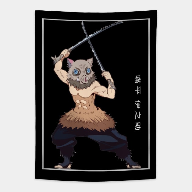 Inosuke Tapestry by yuhunaya