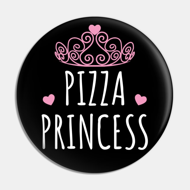 Pizza Princess Pin by LunaMay