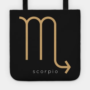 Zodiac Sign Scorpio Tote