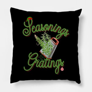 Christmas Seasons Greetings Pillow