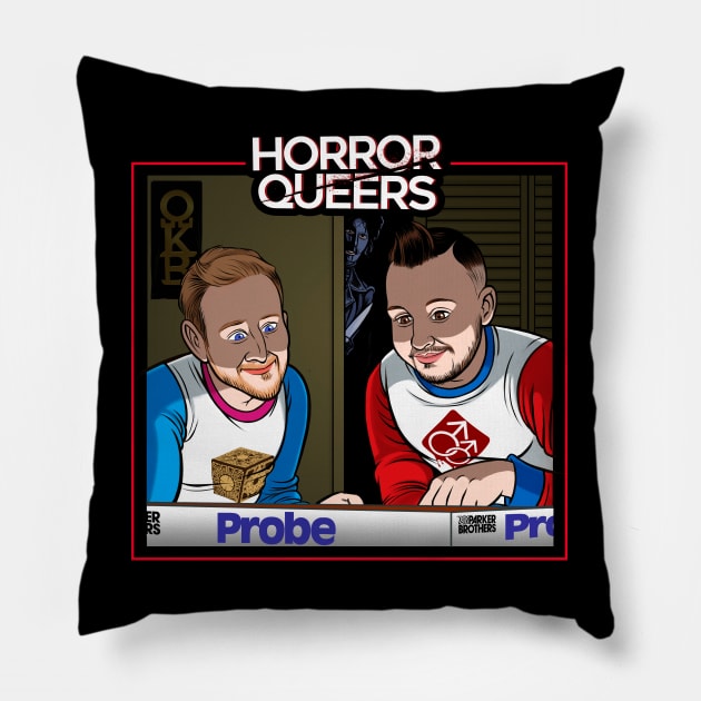 Horror Queers Probe Pillow by Horror Queers