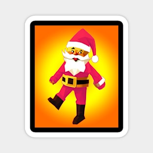 cute pink santa claus 2022 Magnet