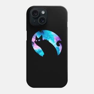 Funny Galaxy Cat Phone Case