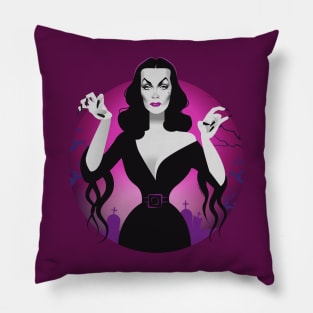 Glamour ghoul Pillow