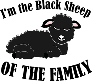 Black Sheep of the Family Magnet