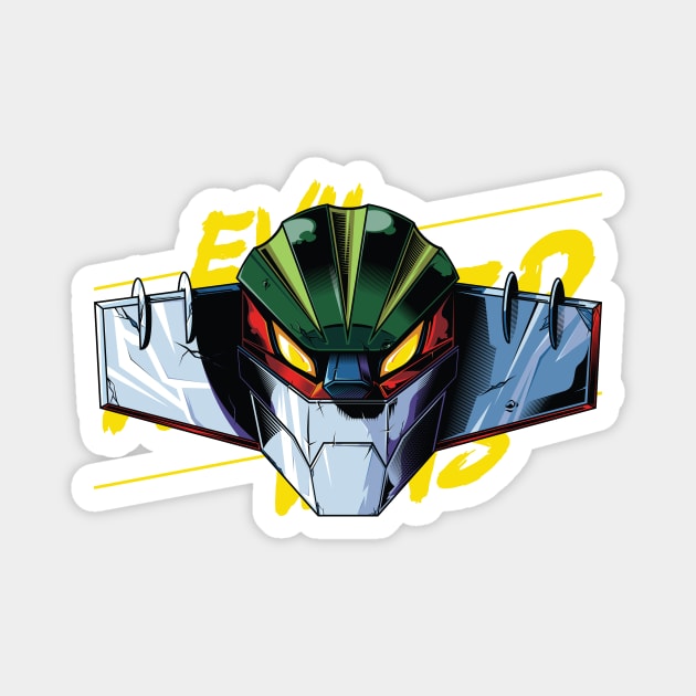 Super Classic Mechas 02 Steel Jeeg Magnet by Evil Never Wins