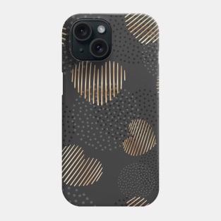 Luxury Golden colors Aesthetic Design Phone Case