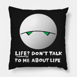 The paranoid android Pillow