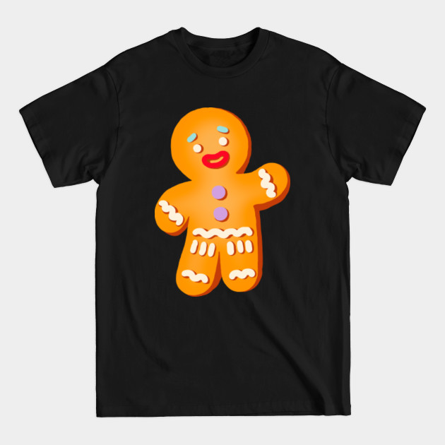 Disover Gingerbread Man - Christmas Cookie - Sticker - Lets Get Lit - T-Shirt