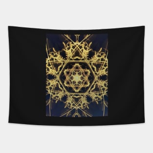 Gold Burst Tapestry