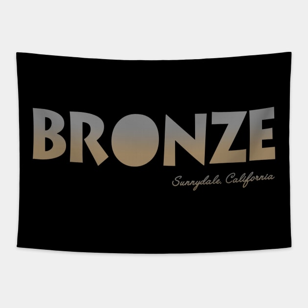 BRONZE Nightclub Tapestry by Clobberbox