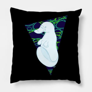 Platypus Ghost Pillow