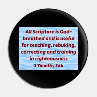 Bible Verse 2 Timothy 3:16 Pin