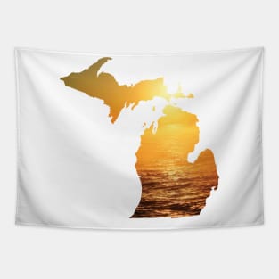 Michigan Sunset Tapestry