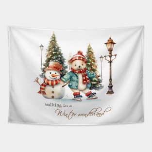 Christmas Wishes Quote Tapestry