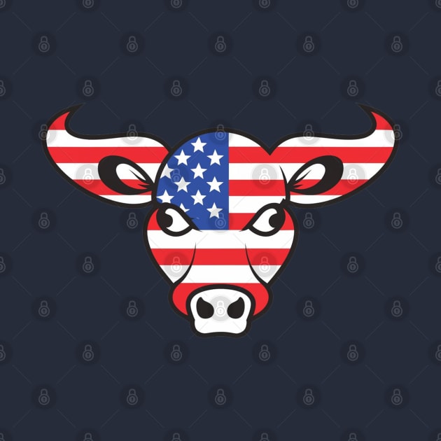 American cow by Spaceboyishere