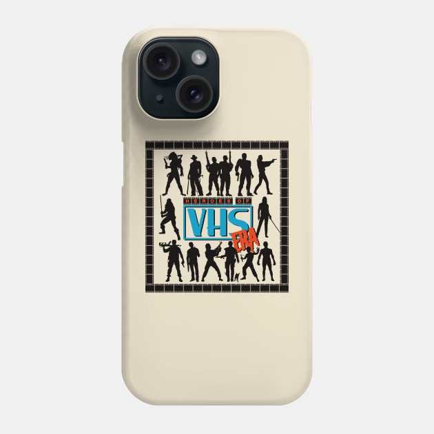 HEROES OF VHS ERA Phone Case by AlexxElizbar