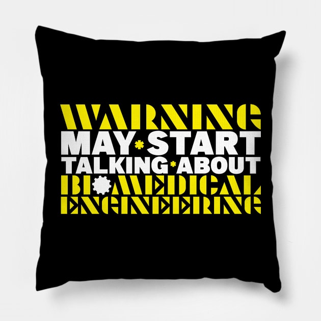 Biomedical Engineering Pillow by TheBestHumorApparel