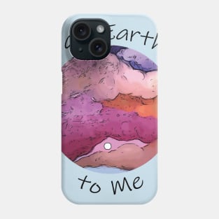 Talk Earthy- Moon and Clouds Phone Case