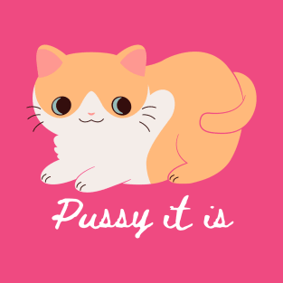 Pussy it is T-Shirt