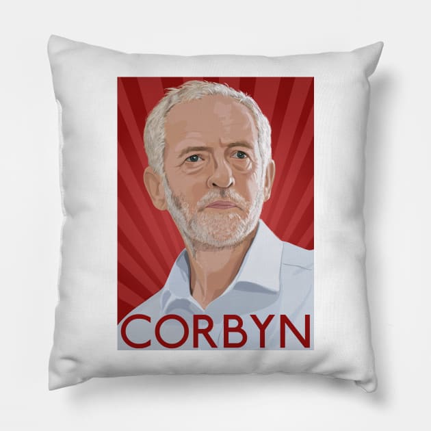 Corbyn Pillow by jomorley